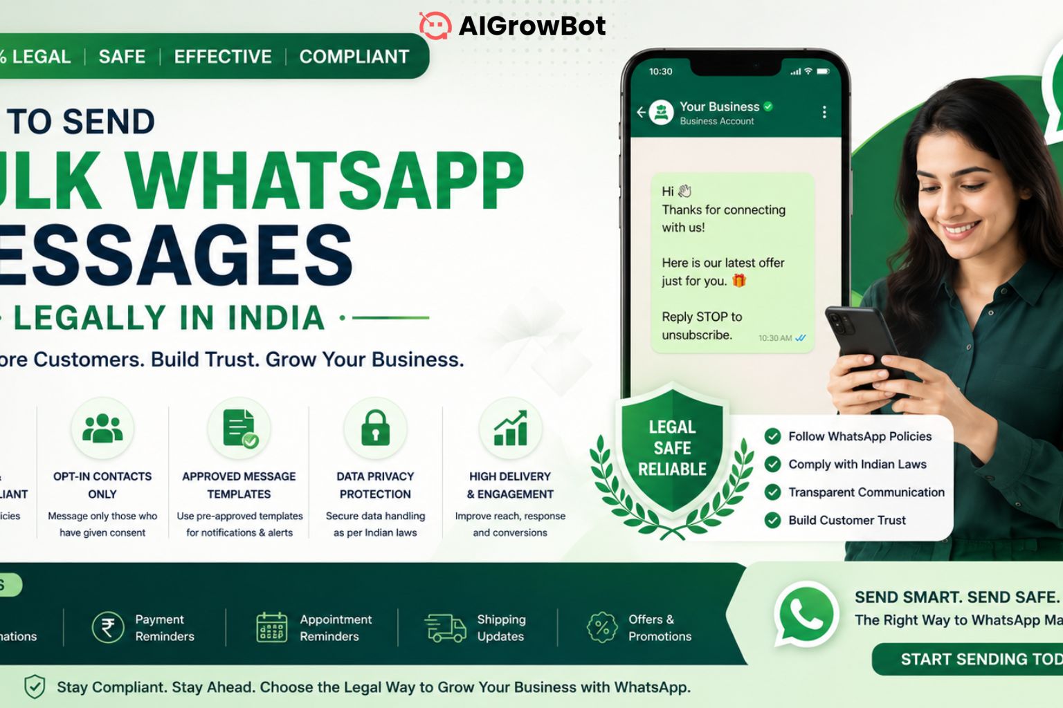 How to Send Bulk WhatsApp Messages Legally India